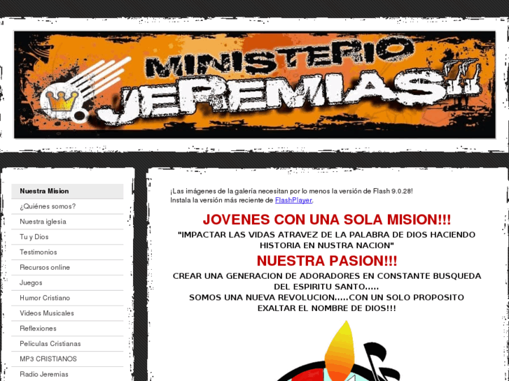 www.ministeriodejovenesjeremias.com