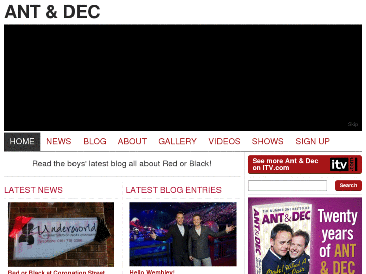 www.officialantanddec.com