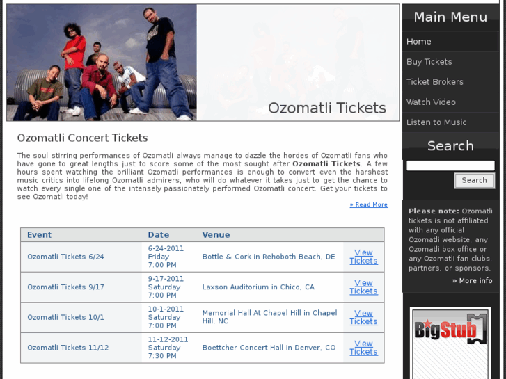 www.ozomatlitickets.com