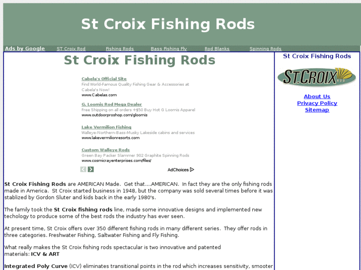 www.stcroixfishingrods.org