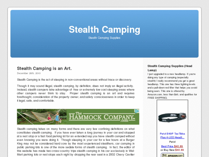 www.stealthcamping.net