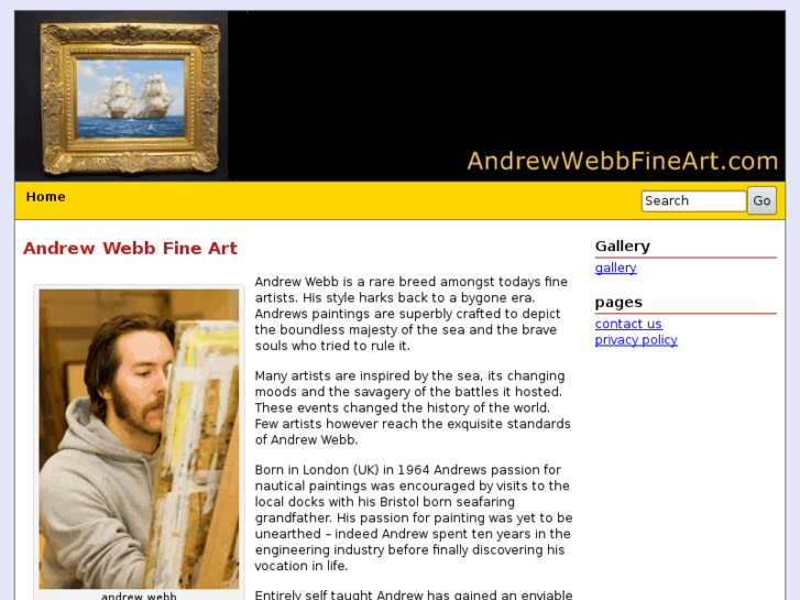 www.andrewwebbfineart.com