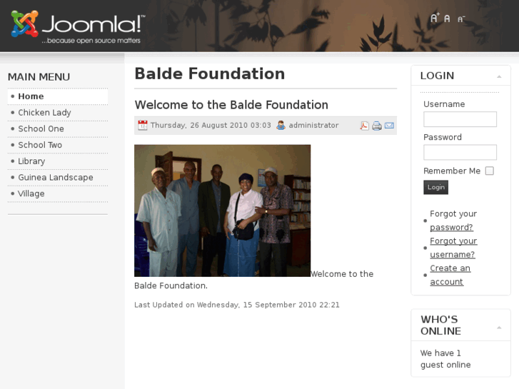 www.baldefoundation.com