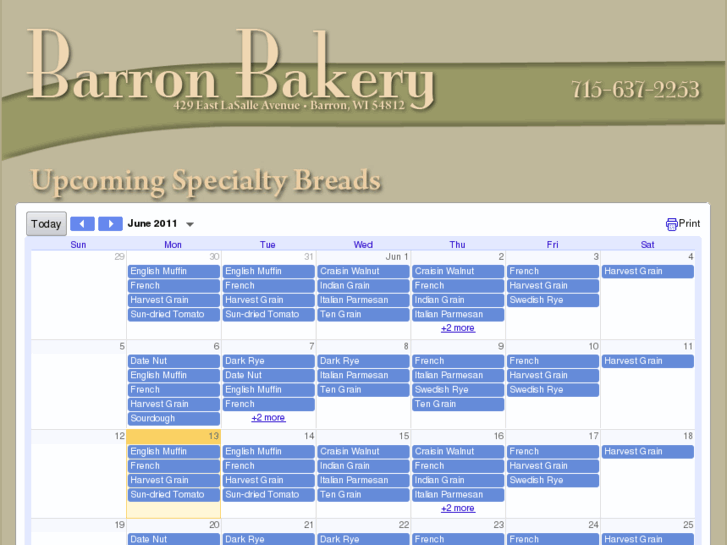 www.barronbakery.com