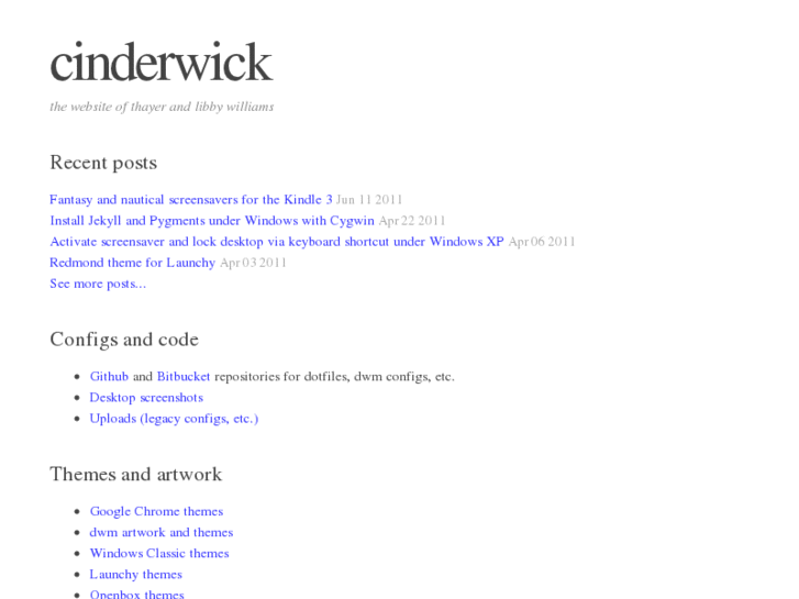 www.cinderwick.ca