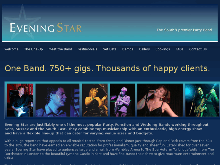 www.eveningstarband.com