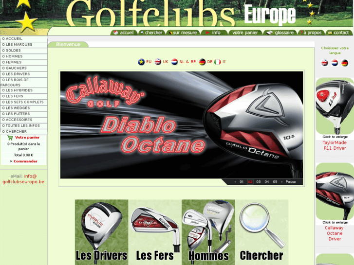 www.golfclubseurope.be