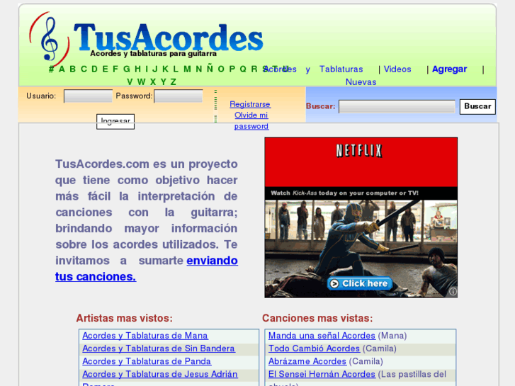 www.tusacordes.com