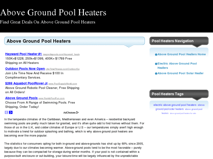 www.above-ground-pool-heaters.org