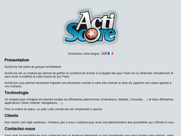 www.actiscore.fr