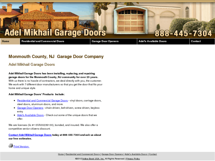 www.adelmikhailgaragedoors.com