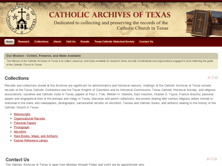 www.catholicarchivesoftx.org