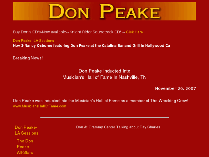 www.donpeakemusic.com