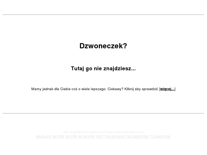 www.dzwoneczek.com.pl