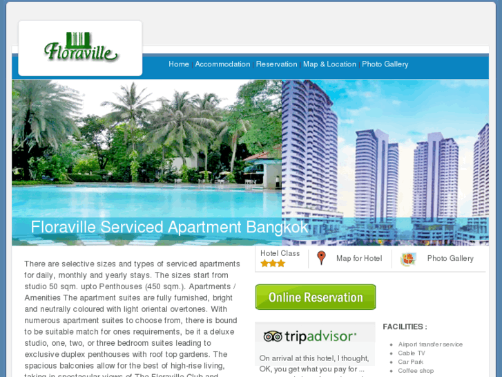 www.floravilleservicedapartmentbangkok.com