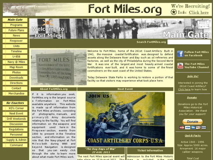 www.fortmiles.org