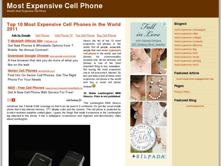 www.mostexpensivecellphone.com