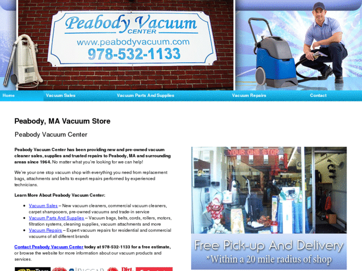 www.peabodyvacuum.net