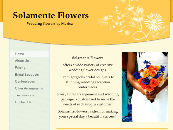 www.solamenteflowers.com