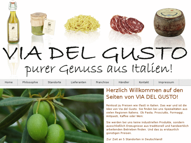 www.viadelgusto-shop.com