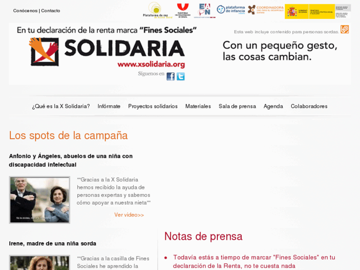 www.xsolidaria.org