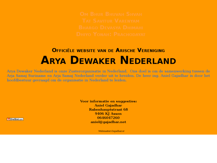 www.aryadewaker.nl