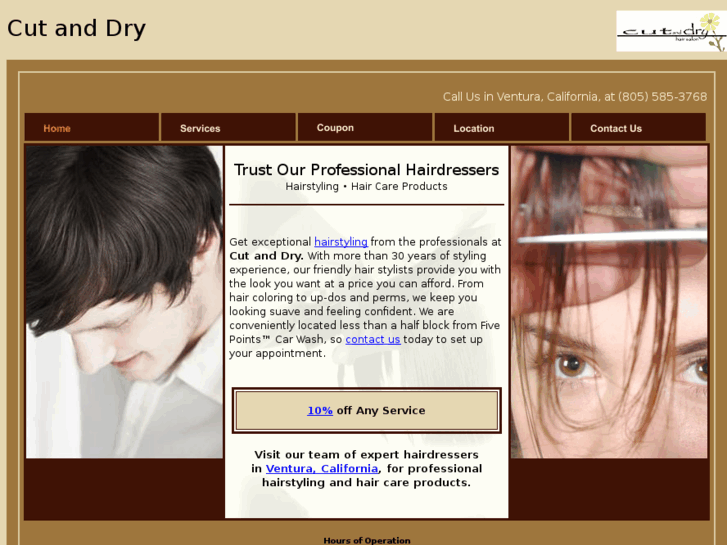 www.cutanddrysalon.com