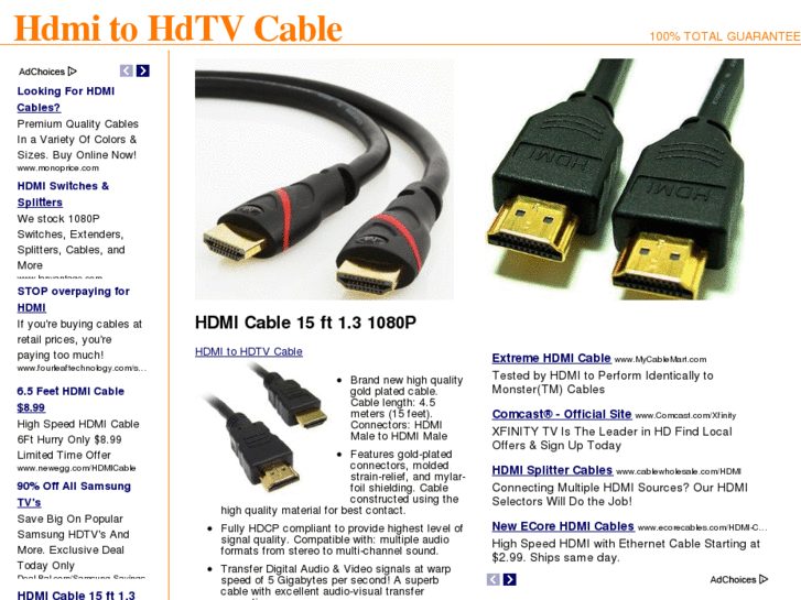 www.hdmitohdtvcable.com