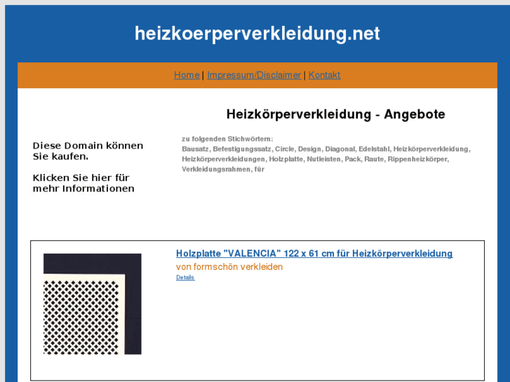 www.heizkoerperverkleidung.net