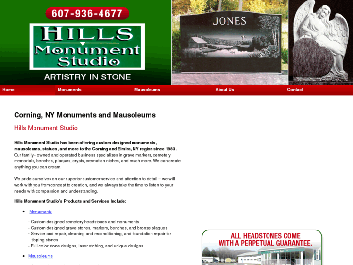 www.hillsmonuments.com