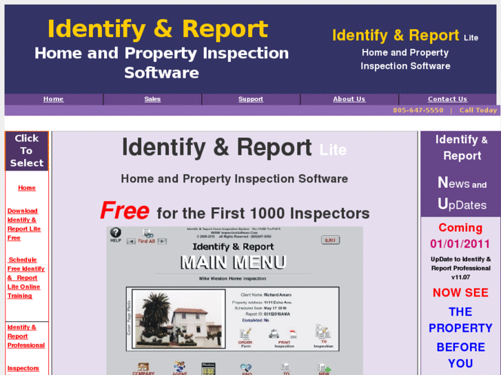 www.homeinspectionsoftware2011.com