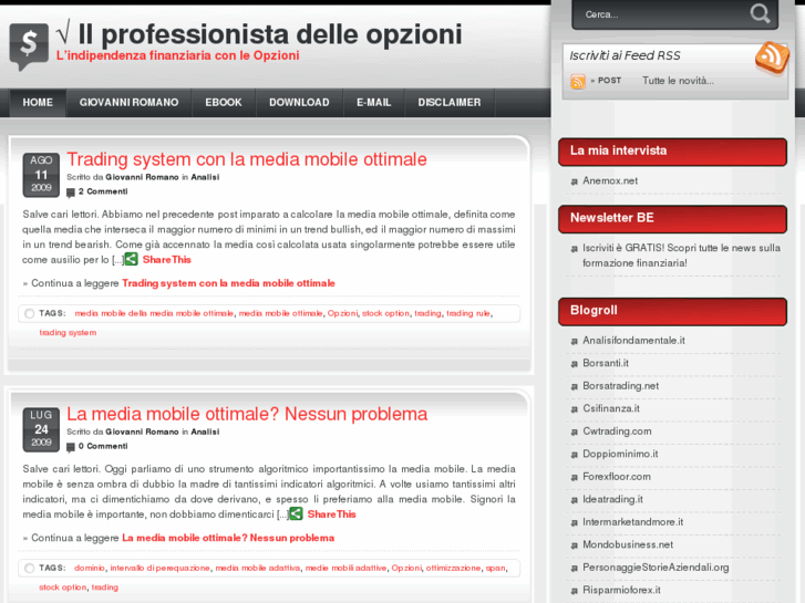 www.ilprofessionistadelleopzioni.com