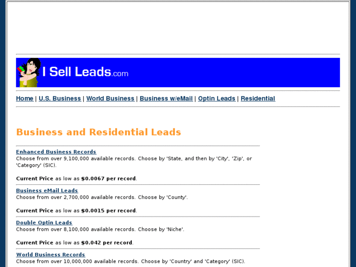 www.isellleads.com