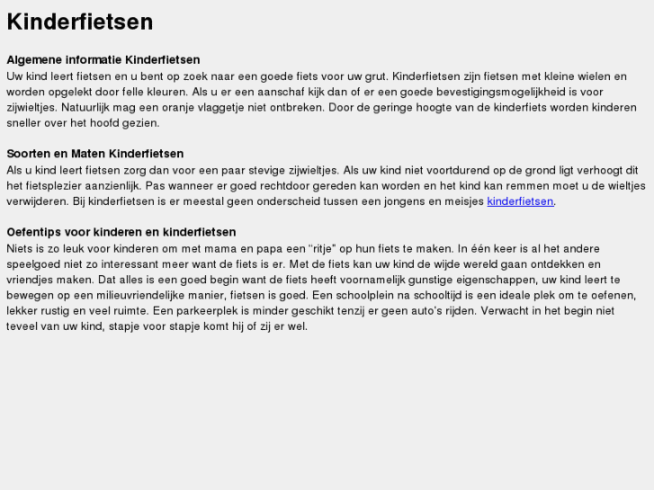 www.kinderfietsen.net