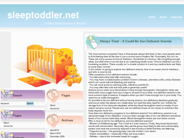 www.sleeptoddler.net