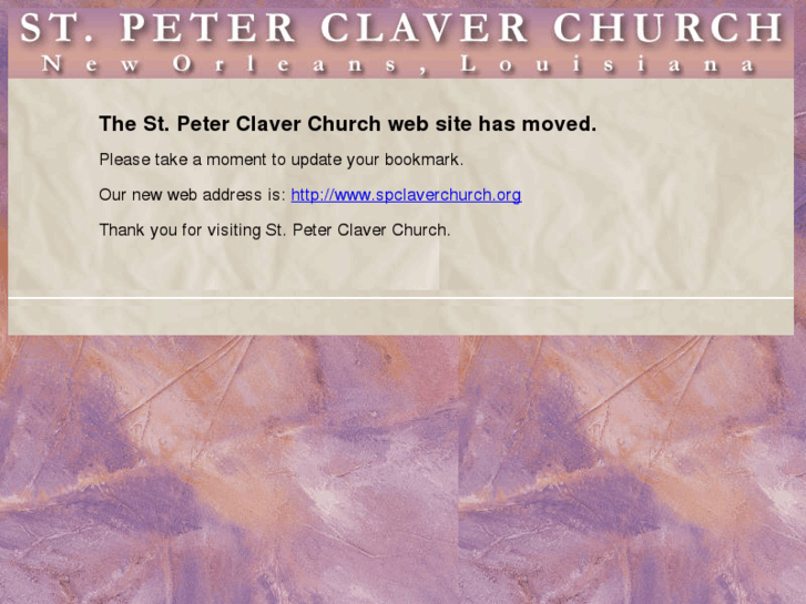 www.stpeterclaver.org