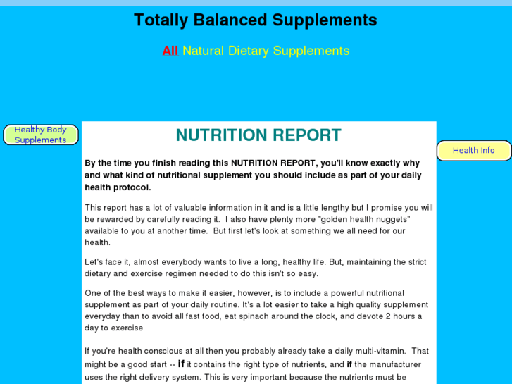 www.totallybalancedsupplements.com