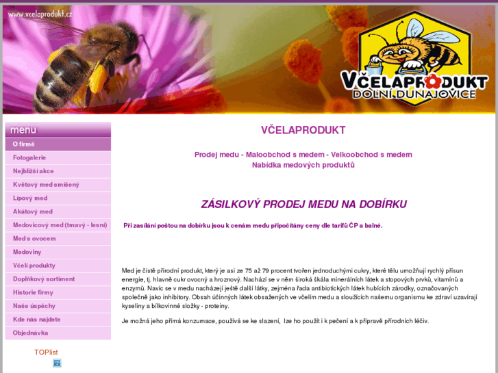 www.vcelaprodukt.cz