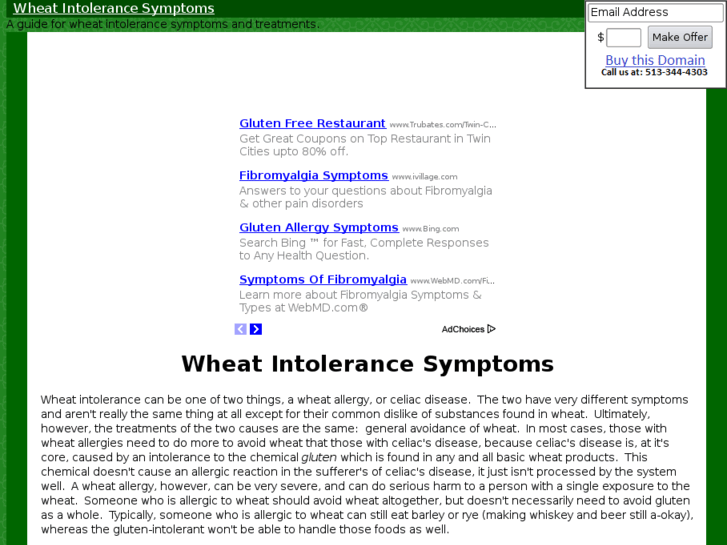 www.wheatintolerancesymptoms.com