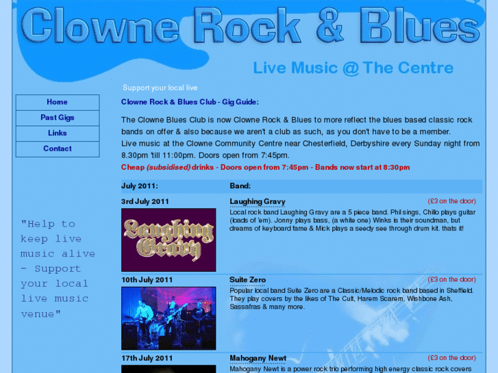 www.clownebluesclub.co.uk