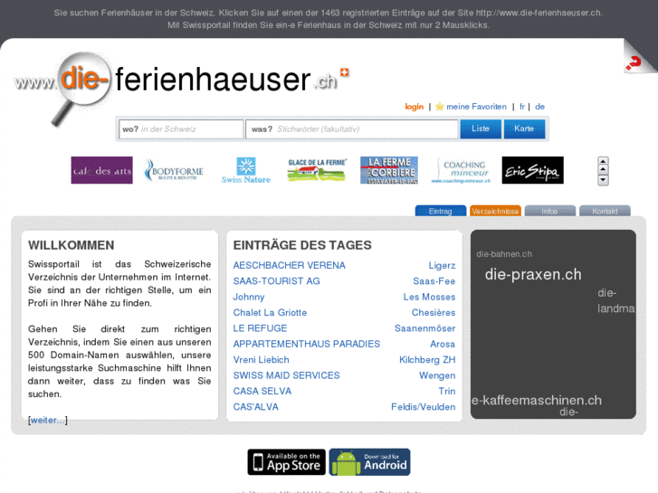 www.die-ferienhaeuser.ch