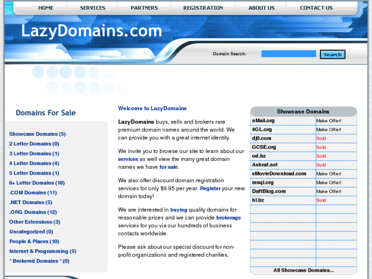 www.lazydomains.net