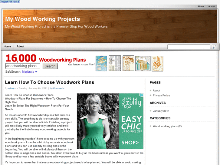 www.mywoodworkingprojects.org