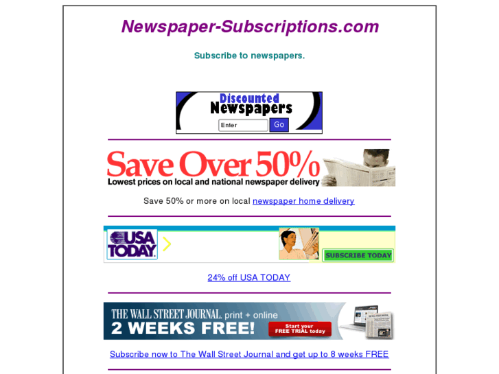 www.newspaper-subscriptions.com