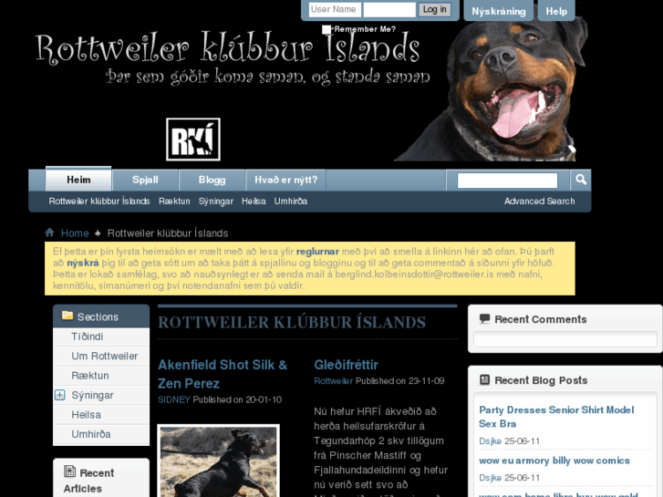 www.rottweiler.is