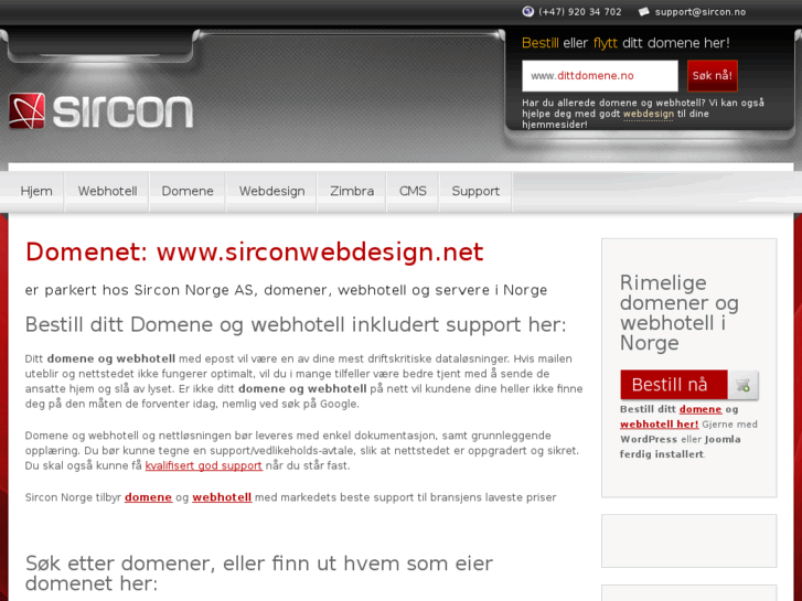 www.sirconwebdesign.net