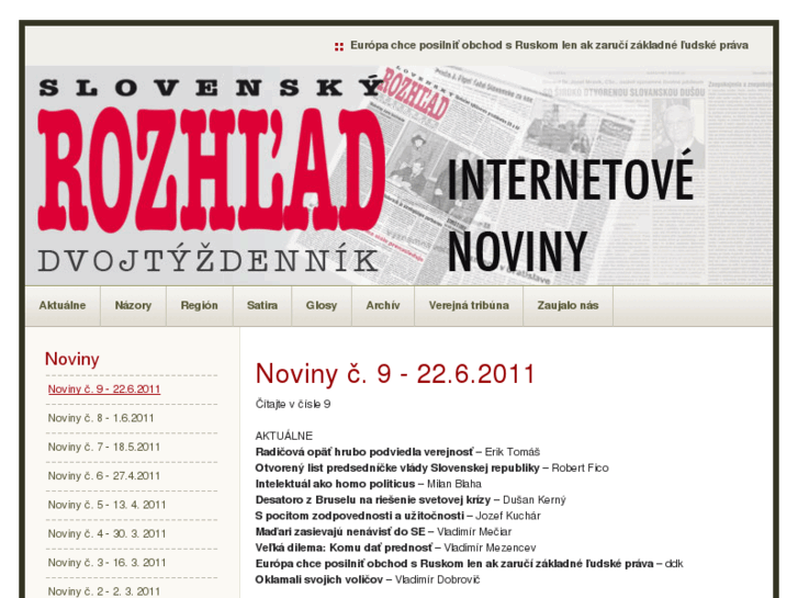 www.slovenskyrozhlad.sk