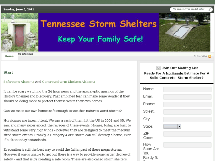 www.stormshelterstennessee.com