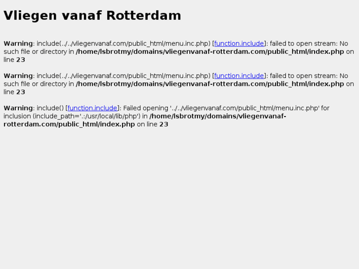 www.vliegenvanaf-rotterdam.com