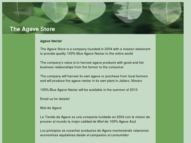 www.agavestore.com